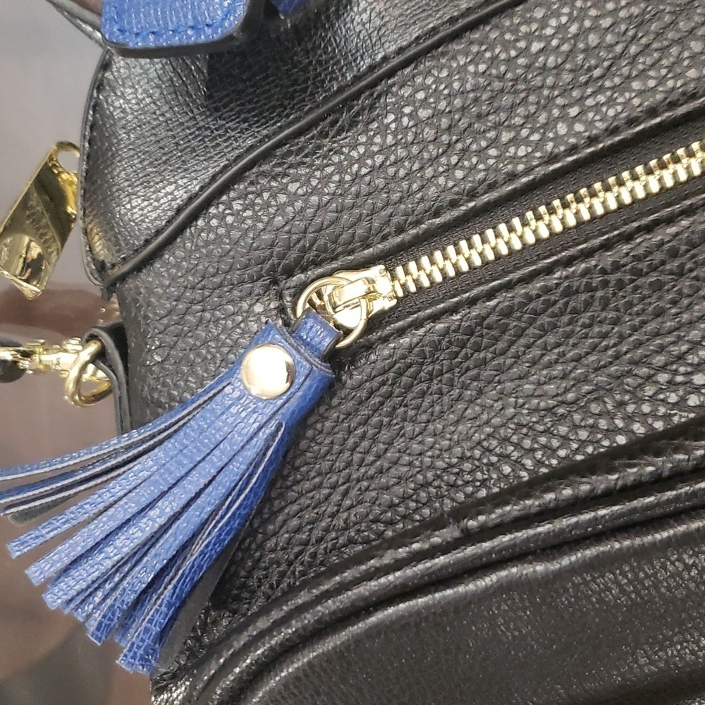 TUTILO NEW YORK BLACK  CROSSBODY BAG PURSE  NEW - Picture 10 of 11